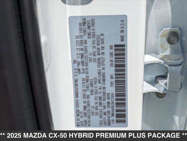 New 2025 MAZDA CX-50 2.5 Hybrid w/ Weather Package image 10
