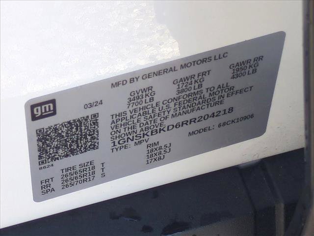Certified 2024 Chevrolet Suburban LS w/ Max Trailering Package AWD/4WD image 25
