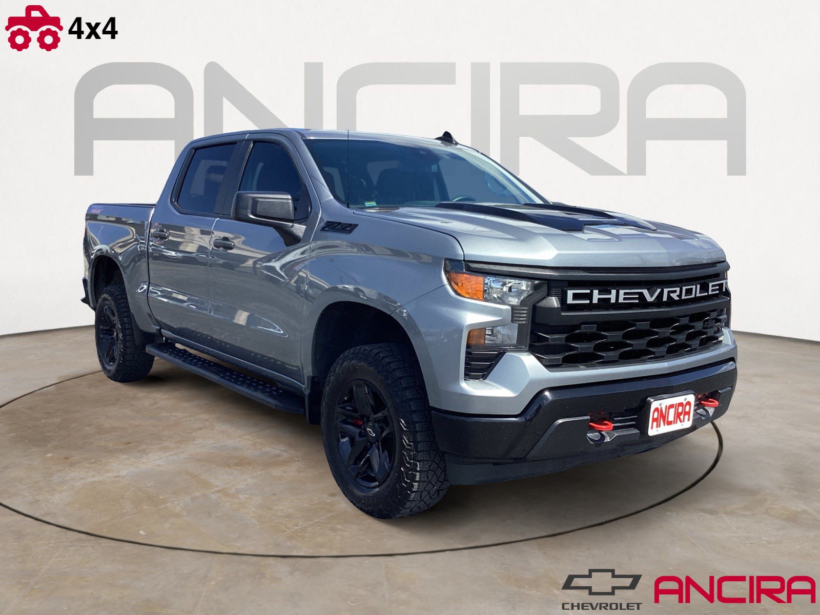 Used 2024 Chevrolet Silverado 1500 Custom Trail Boss w/ LPO, Dark Essentials Package
