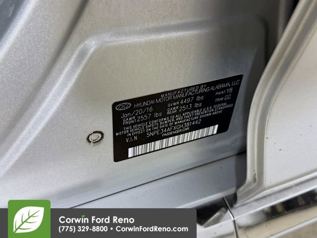 Used 2016 Hyundai Sonata Sport w/ Option Group 1V image 30