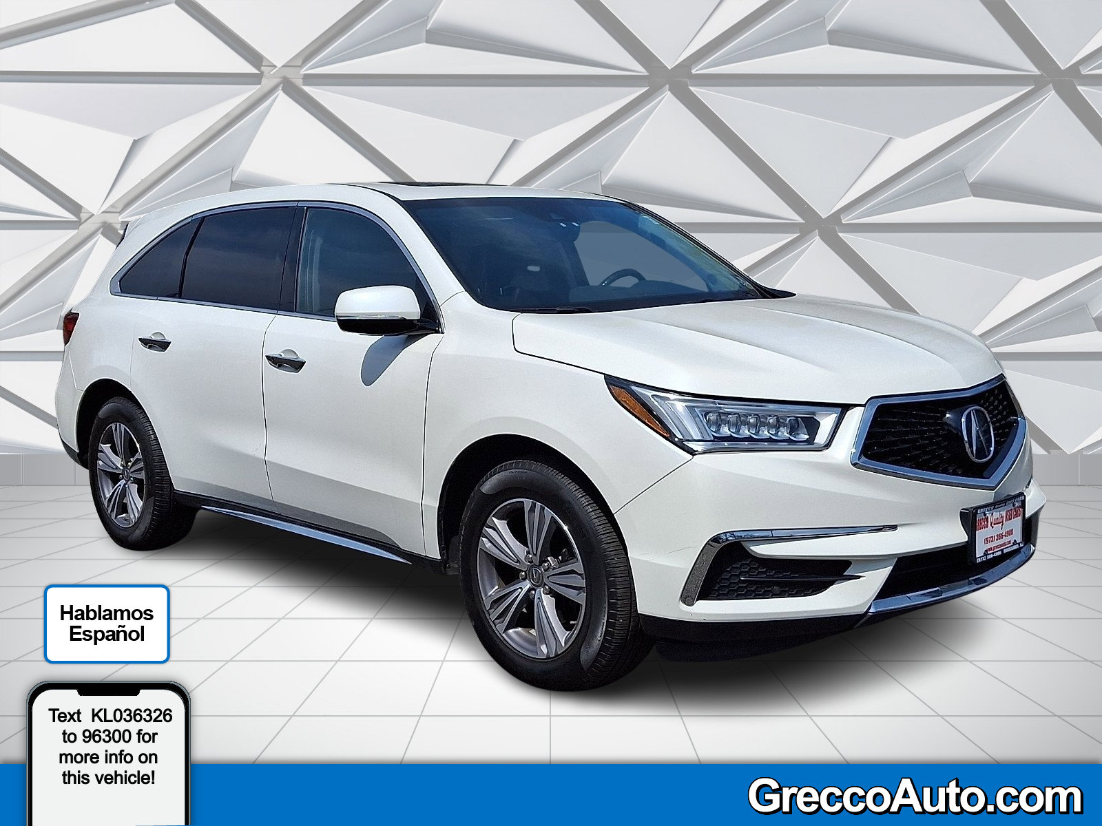 Used 2019 Acura MDX SH-AWD image 1