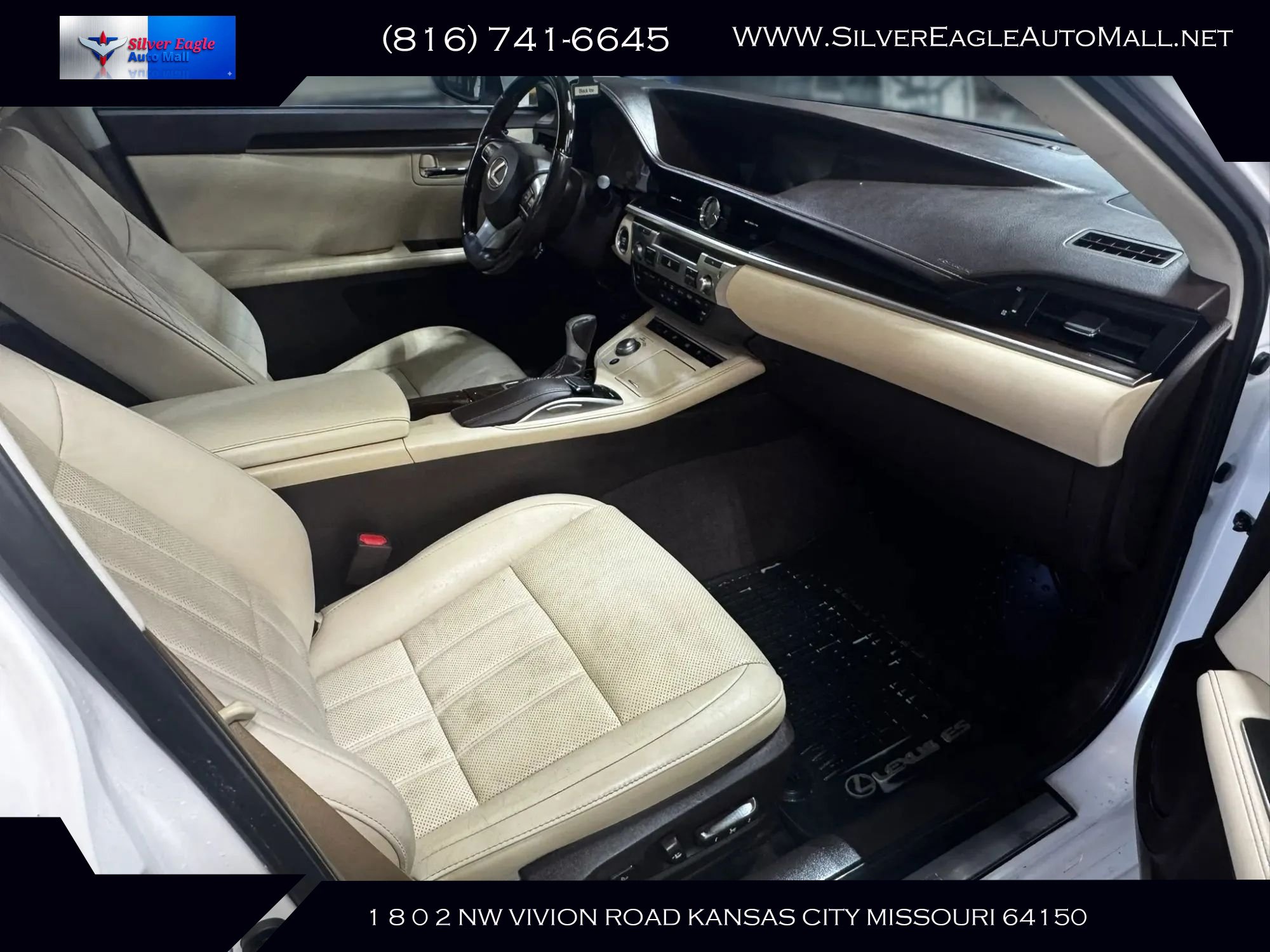 Used 2016 Lexus ES 350 w/ Luxury Package w/Wood Trim FWD image 9
