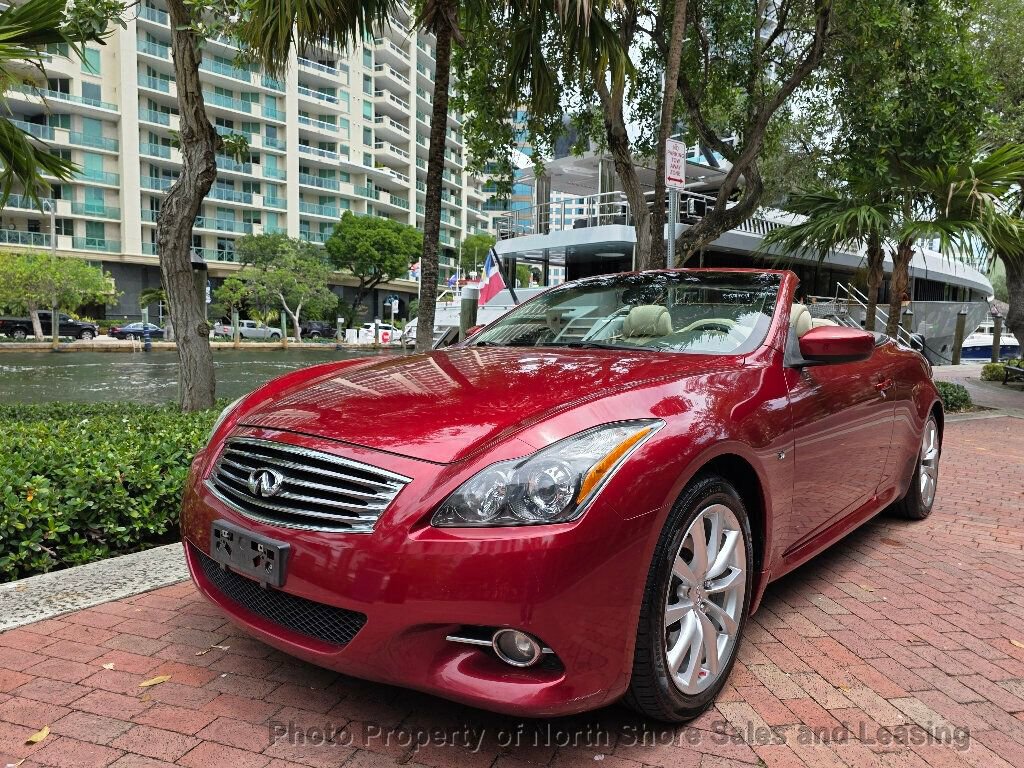 Used 2014 INFINITI Q60 Convertible w/ Premium Package RWD image 53