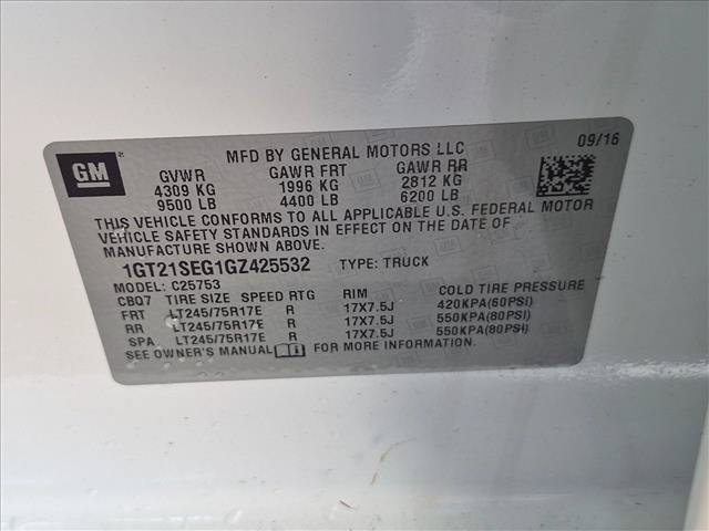 Used 2016 GMC Sierra 2500 SLE RWD image 15