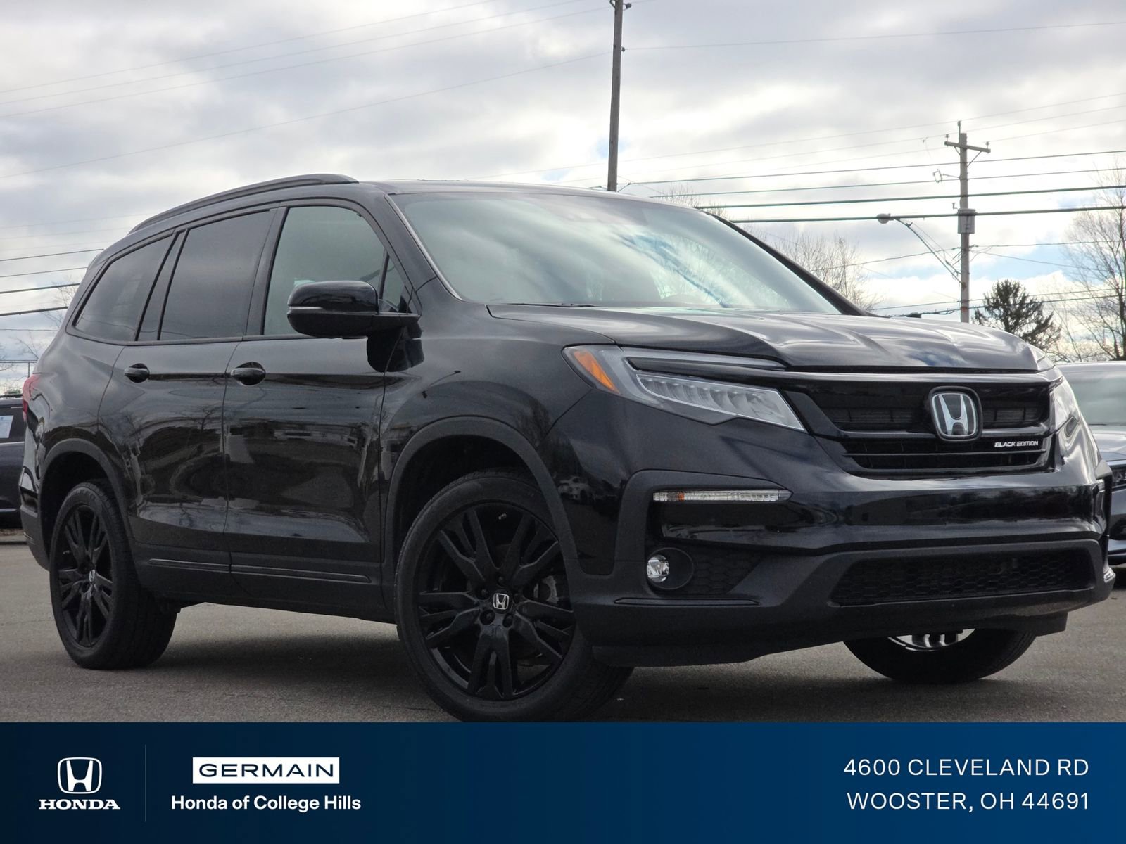 Certified 2022 Honda Pilot Black Edition image 2