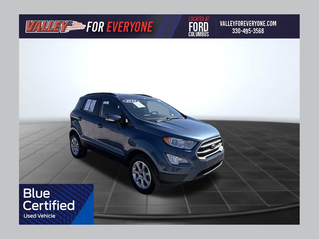 Certified 2022 Ford EcoSport SE w/ Interior Protection Package