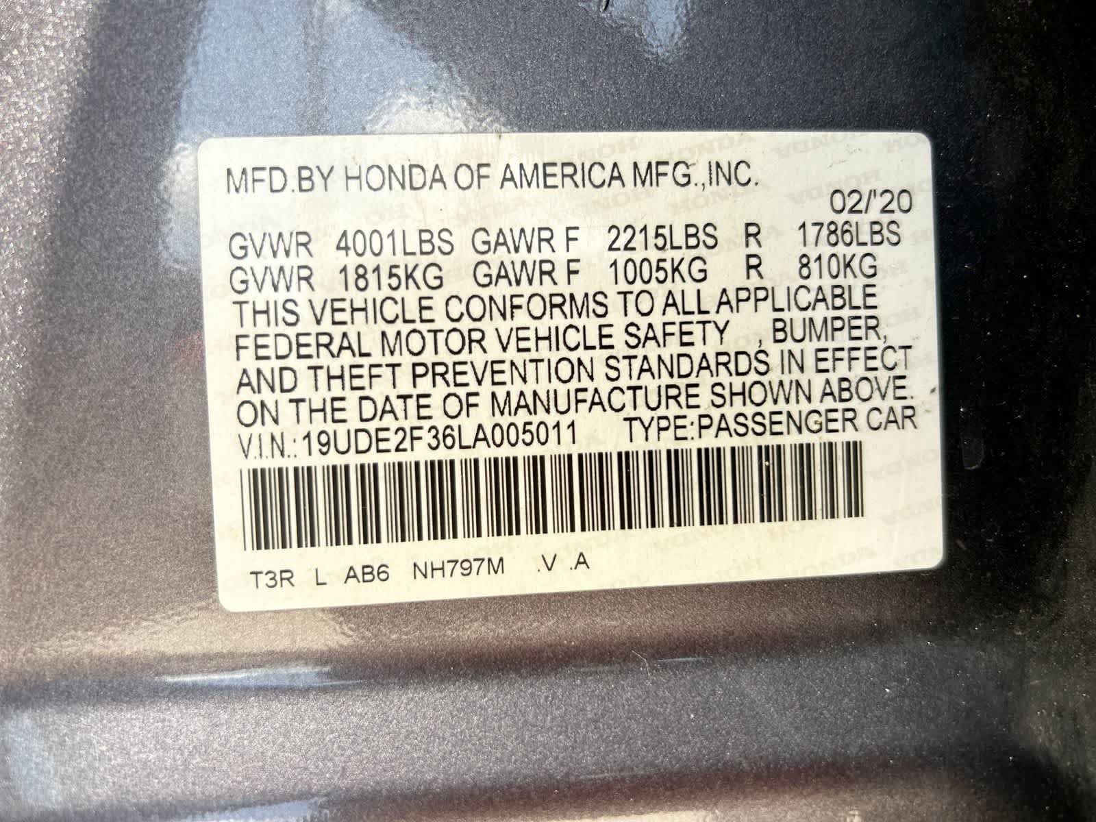 Used 2020 Acura ILX FWD image 2