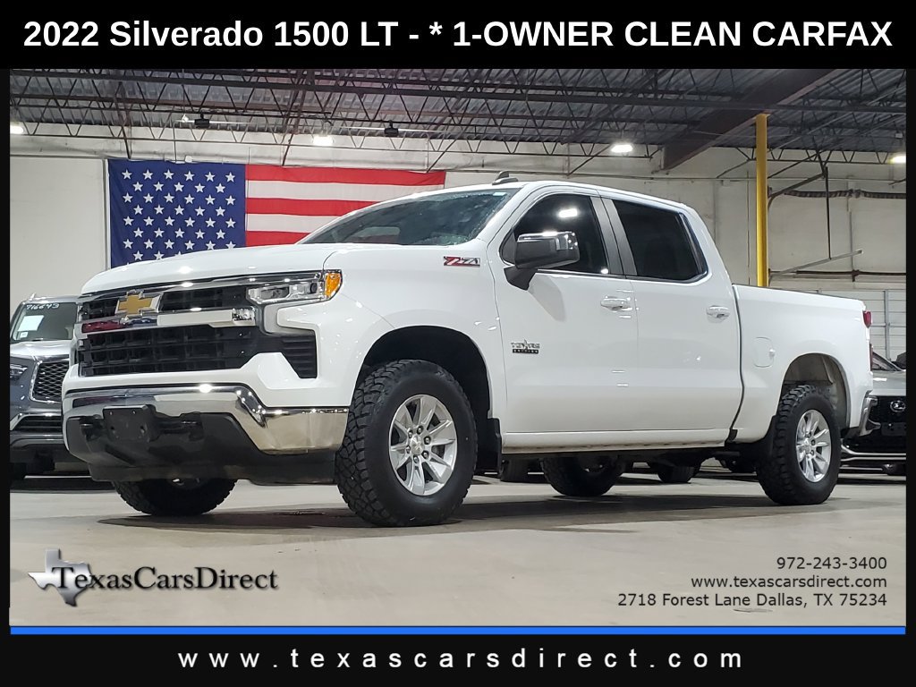 Used 2022 Chevrolet Silverado 1500 LT w/ Z71 Off-Road Package