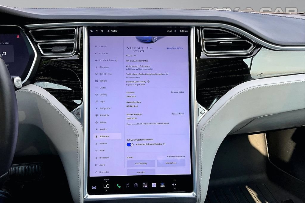Used 2016 Tesla Model S 60D AWD/4WD image 6