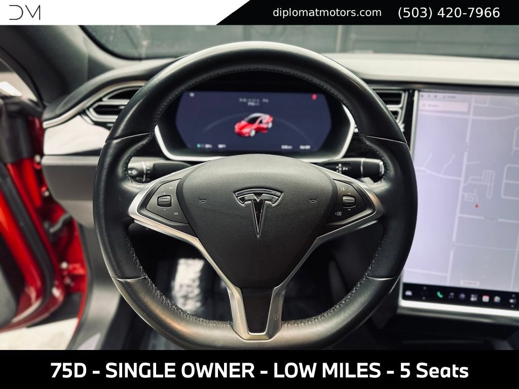 Used 2017 Tesla Model S 75D AWD/4WD image 30