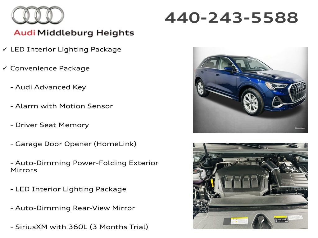 Certified 2025 Audi Q3 2.0T Premium w/ Convenience Package image 6