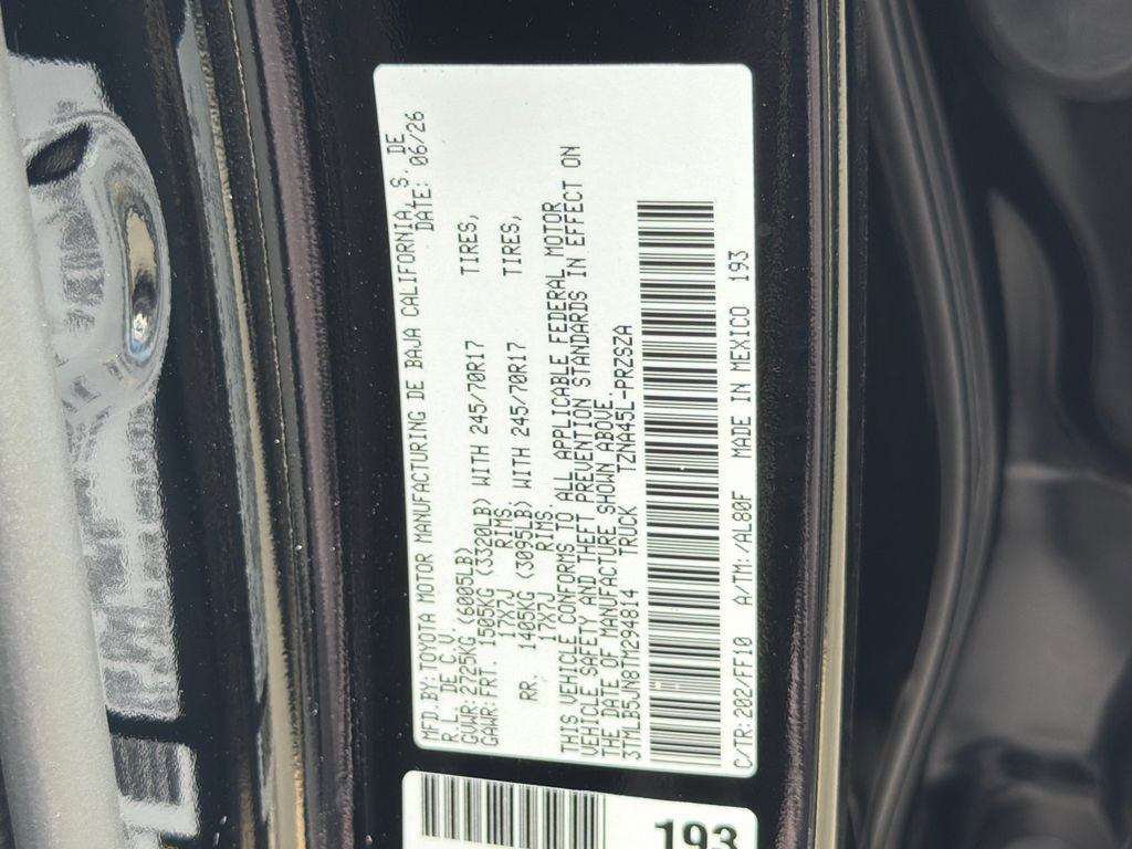 New 2026 Toyota Tacoma SR5 AWD/4WD image 23