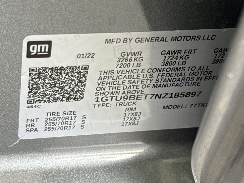 Used 2022 GMC Sierra 1500 SLE AWD/4WD image 28