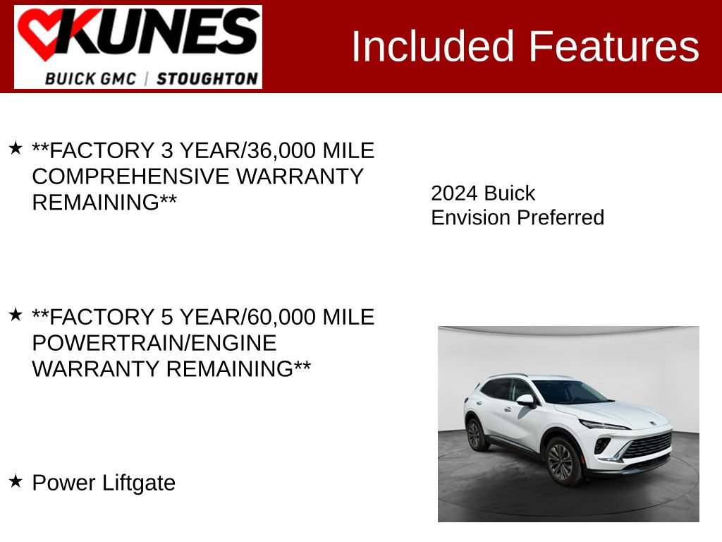 Used 2024 Buick Envision Preferred AWD/4WD image 3