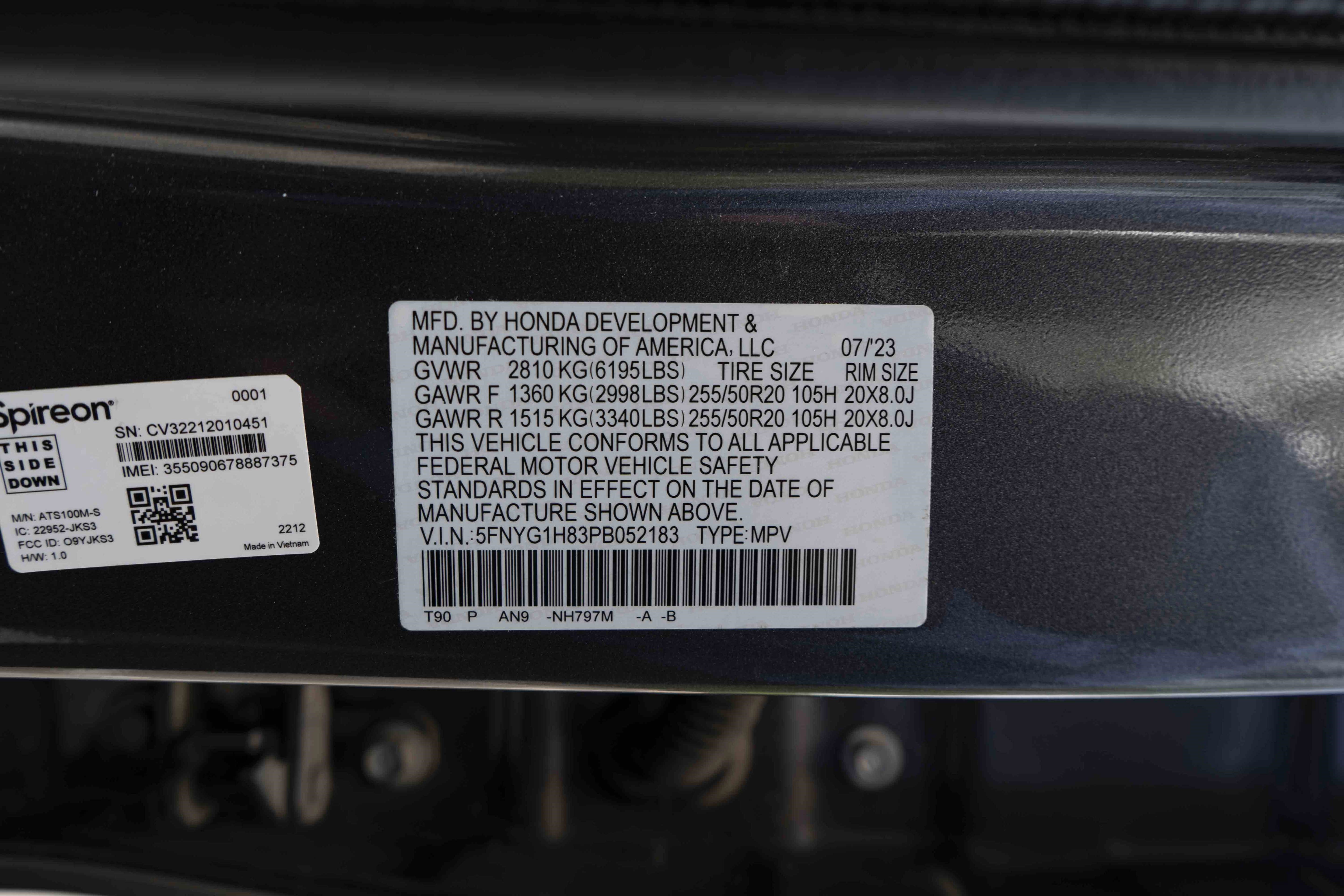Used 2023 Honda Pilot Elite image 49