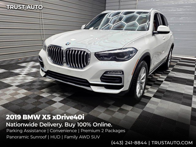 Used 2019 BMW X5 xDrive40i w/ Premium Package 2
