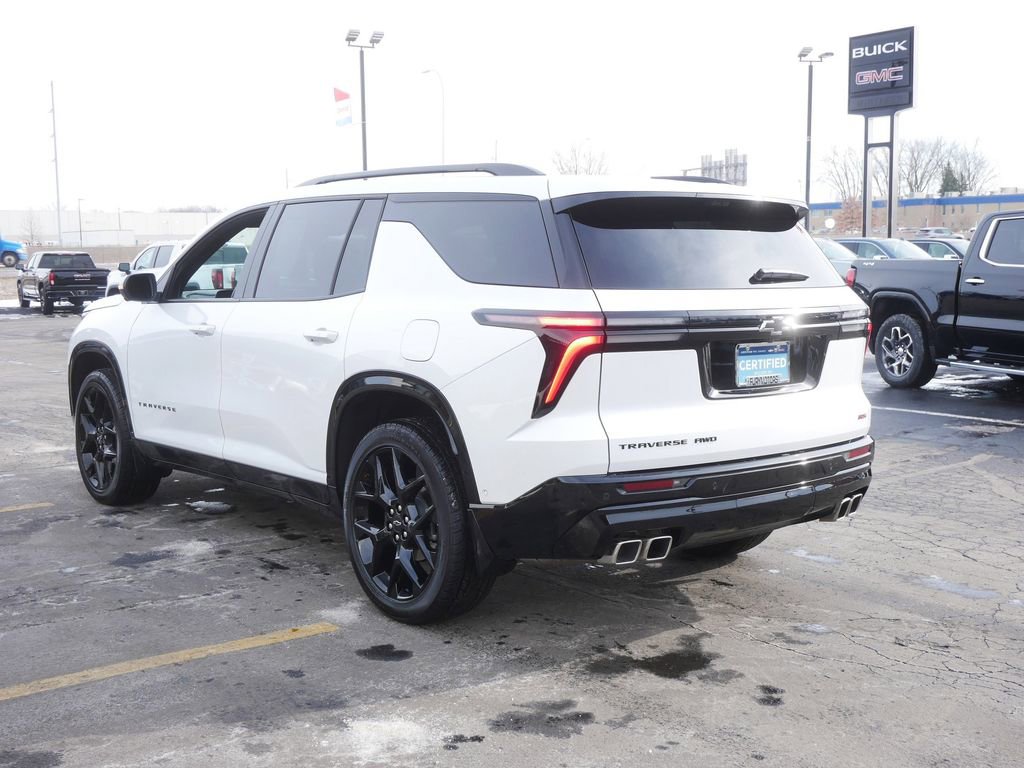 Certified 2025 Chevrolet Traverse RS w/ LPO, Floor Liner Package image 5