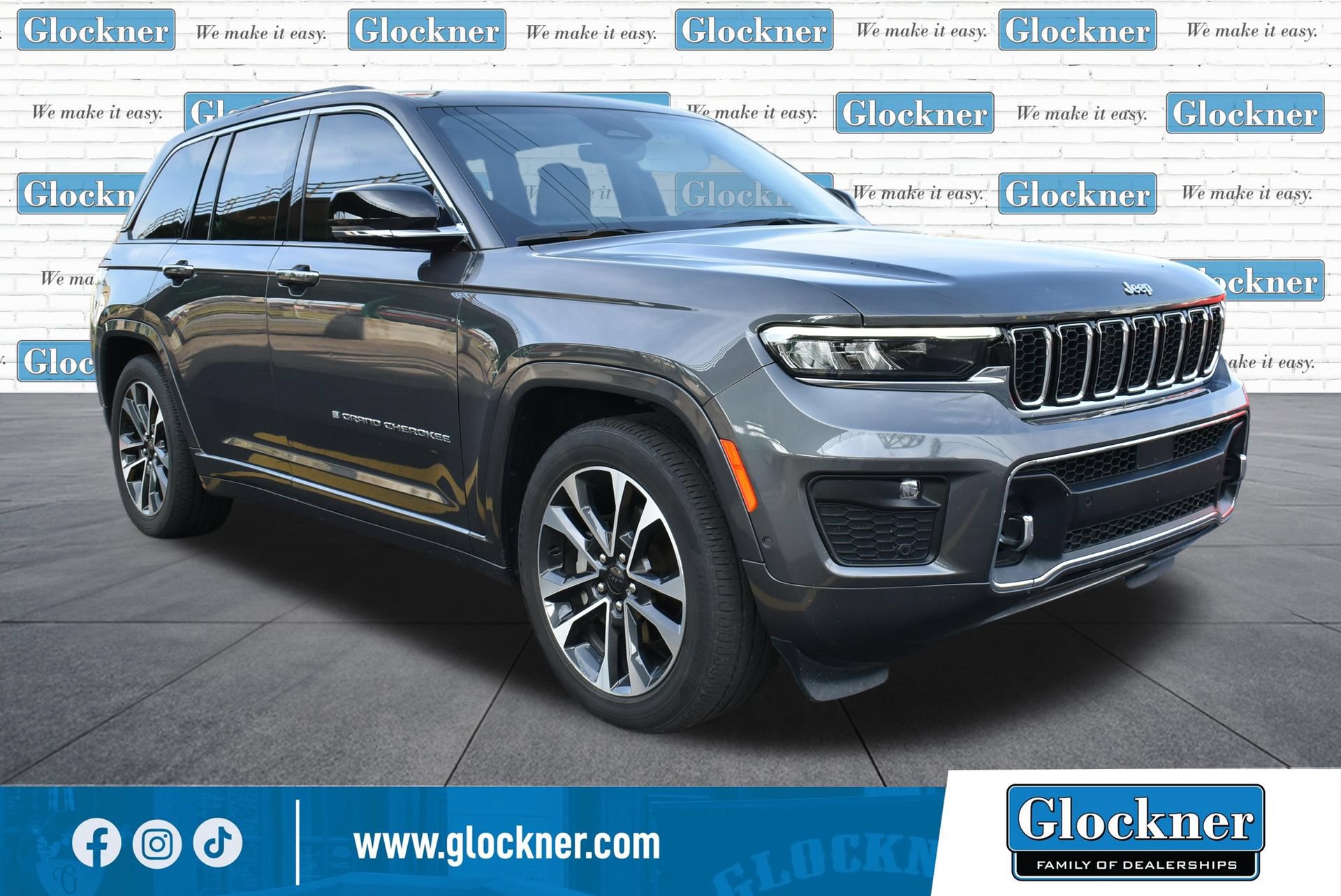 Used 2022 Jeep Grand Cherokee Overland AWD/4WD image 3