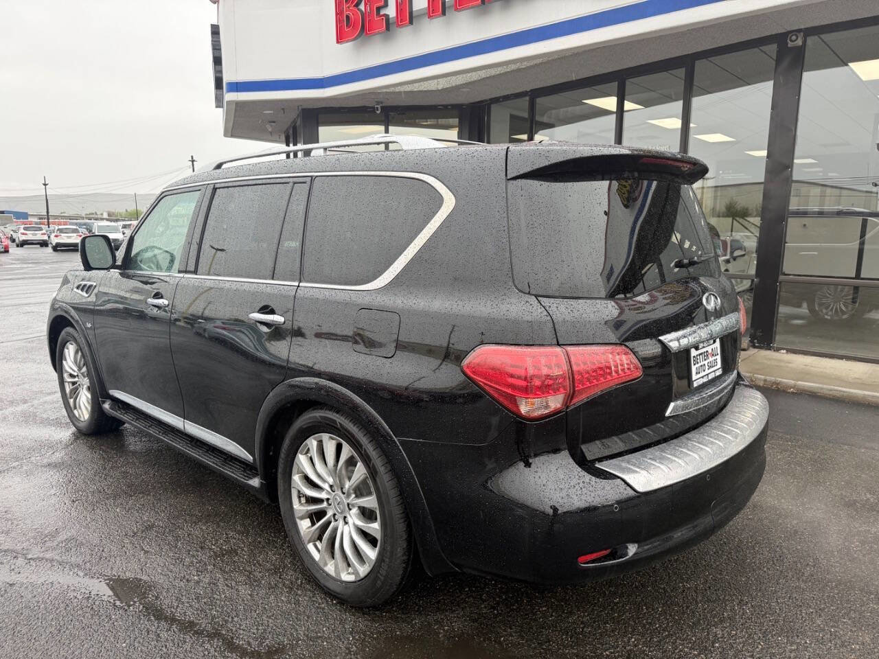 Used 2017 INFINITI QX80 4WD w/ Deluxe Technology Package image 7