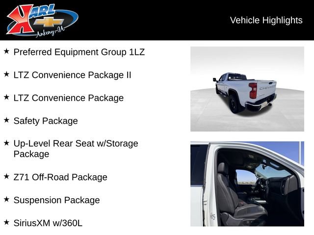 Used 2023 Chevrolet Silverado 2500 LTZ w/ LTZ Convenience Package AWD/4WD video 2