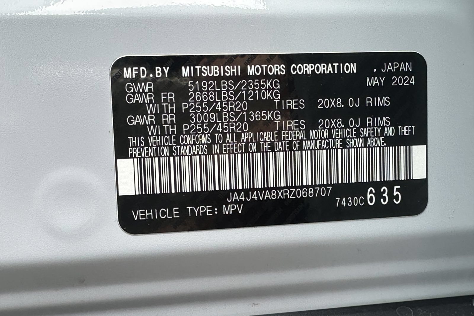 Used 2024 Mitsubishi Outlander AWD image 48