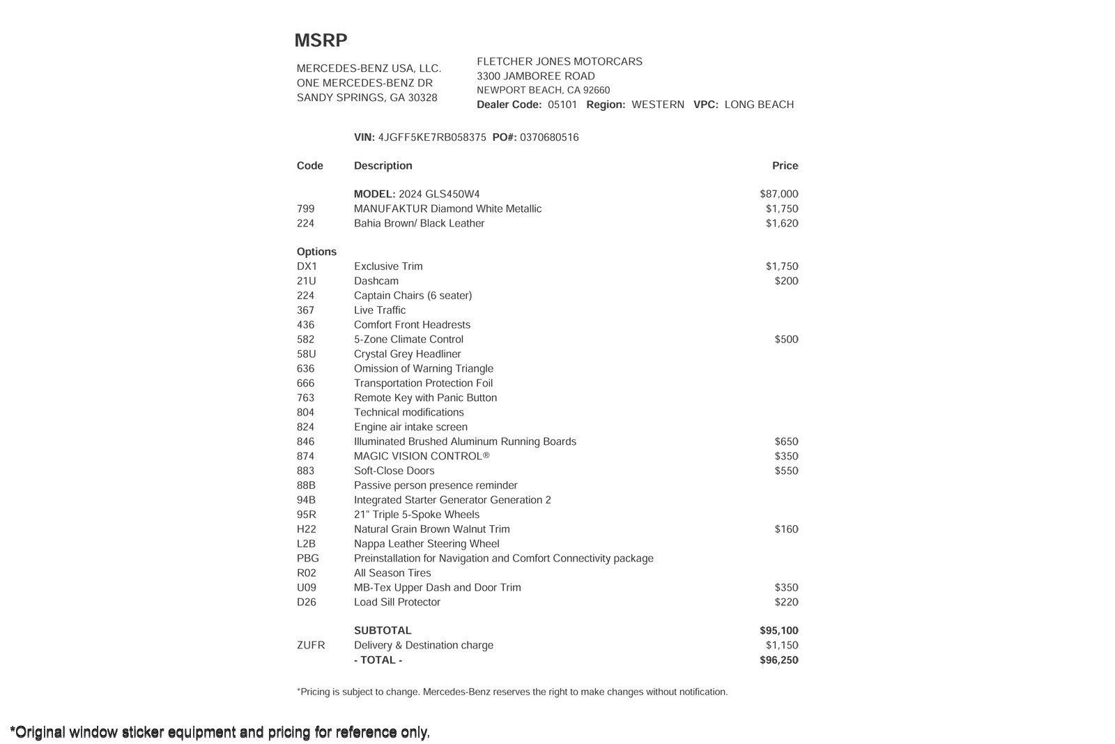 Certified 2024 Mercedes-Benz GLS 450 4MATIC image 4