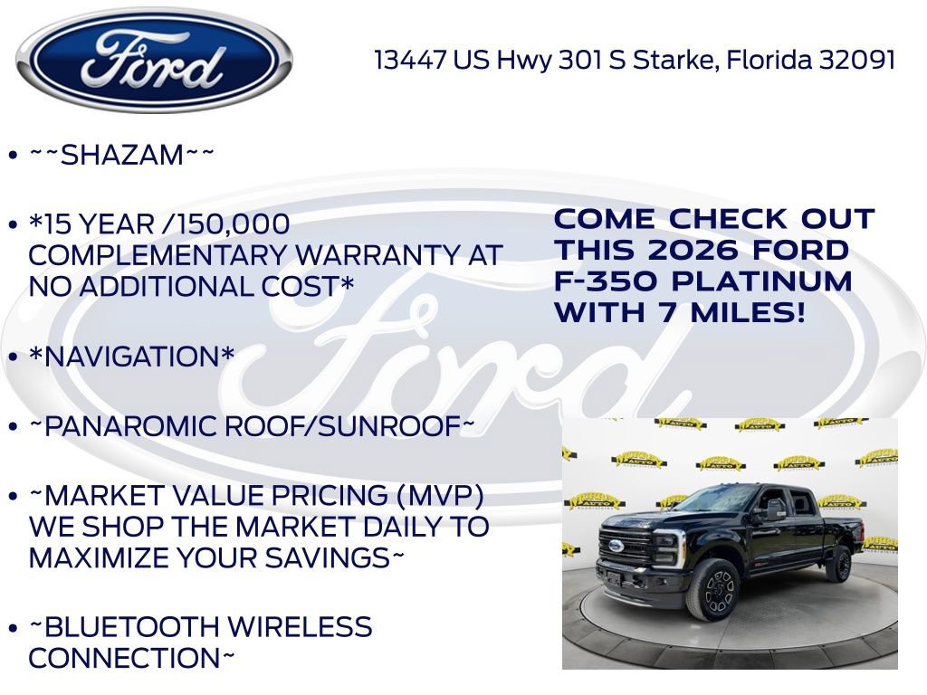 New 2026 Ford F350 Platinum image 5