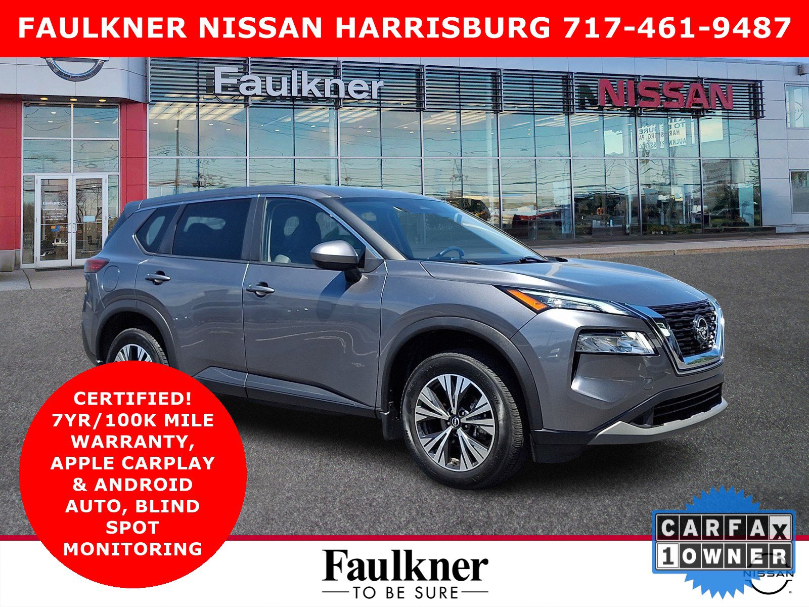 Certified 2023 Nissan Rogue SV