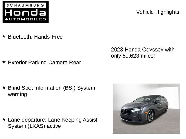 Used 2023 Honda Odyssey EX-L image 7