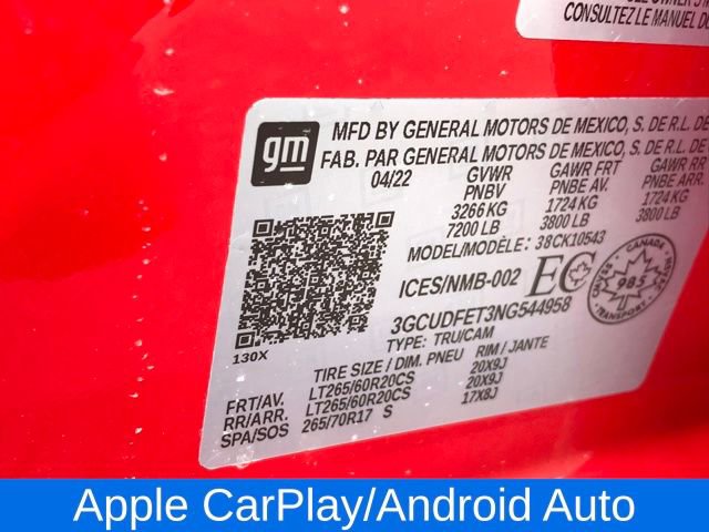 Certified 2022 Chevrolet Silverado 1500 LT Trail Boss w/ Convenience Package II image 23