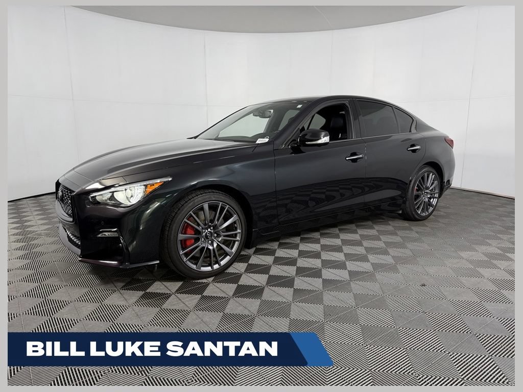 Used 2024 INFINITI Q50 Red Sport 400 w/ Black Opal Edition