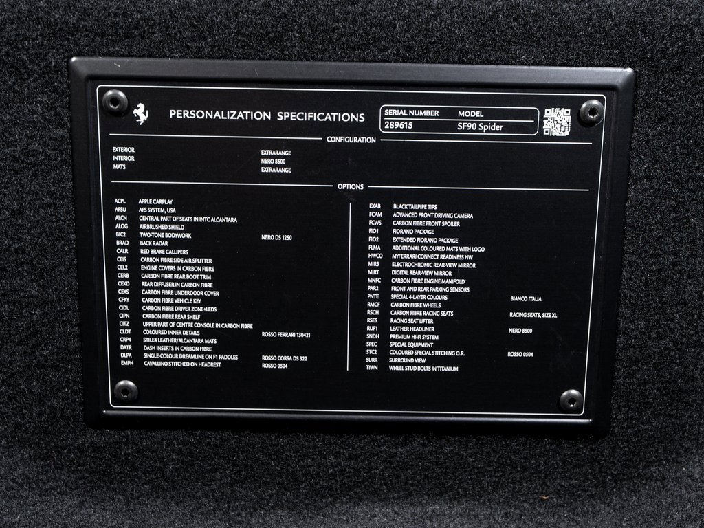 Certified 2023 Ferrari SF90 Spider Base image 34