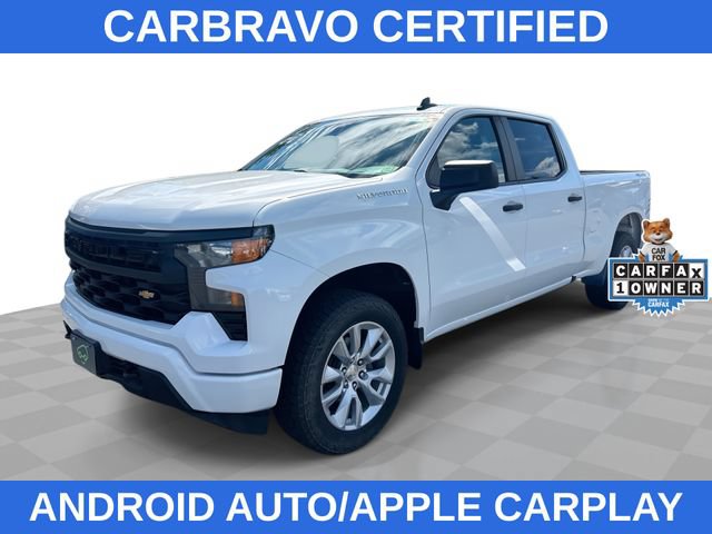 Certified 2022 Chevrolet Silverado 1500 Custom AWD/4WD image 1