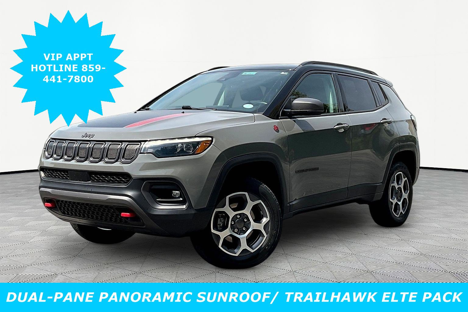 Used 2022 Jeep Compass Trailhawk w/ Trailhawk Elite Group