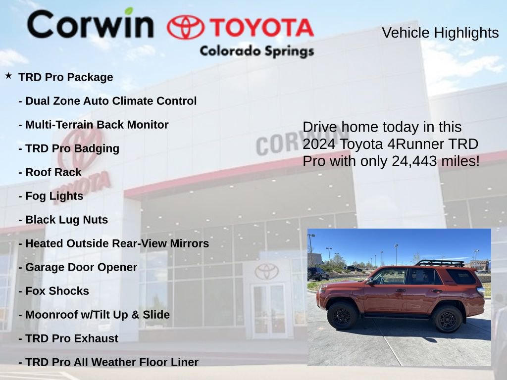 Used 2024 Toyota 4Runner TRD Pro AWD/4WD image 6