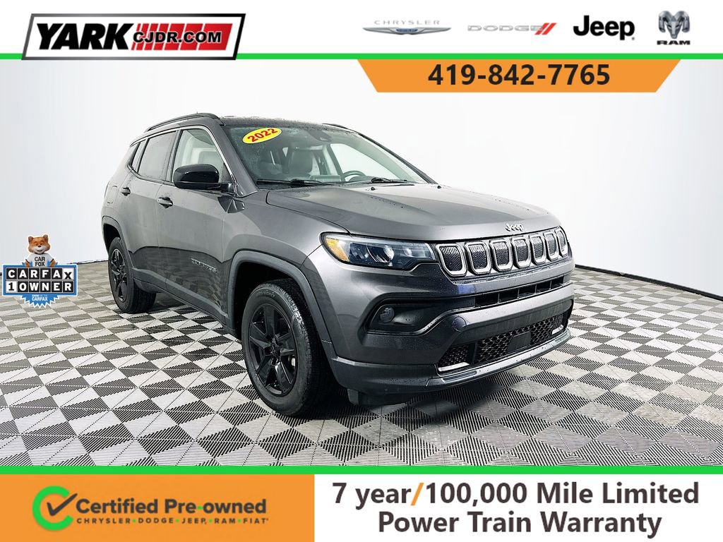 Certified 2022 Jeep Compass Latitude w/ Convenience Group image 1