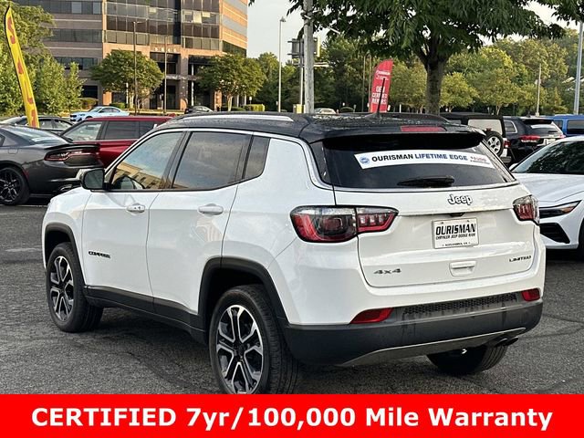 Certified 2022 Jeep Compass Limited AWD/4WD image 5