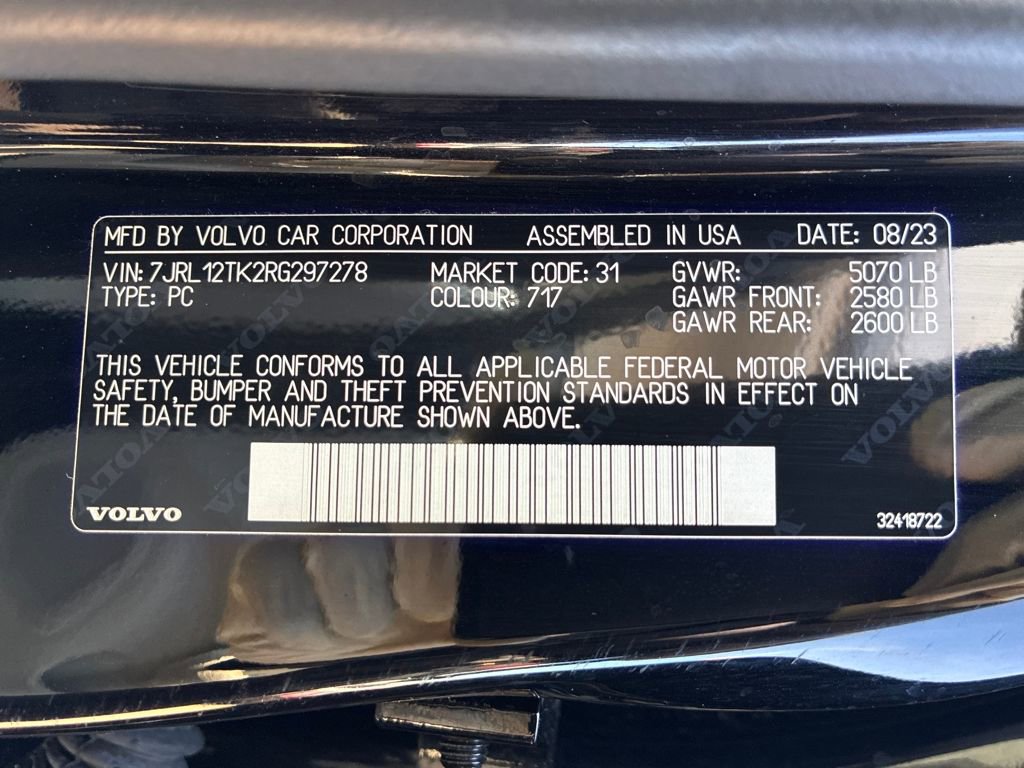 Used 2024 Volvo S60 B5 Core image 30