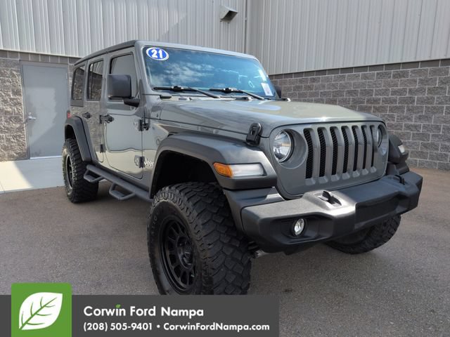 Used 2021 Jeep Wrangler Unlimited Sport AWD/4WD image 1