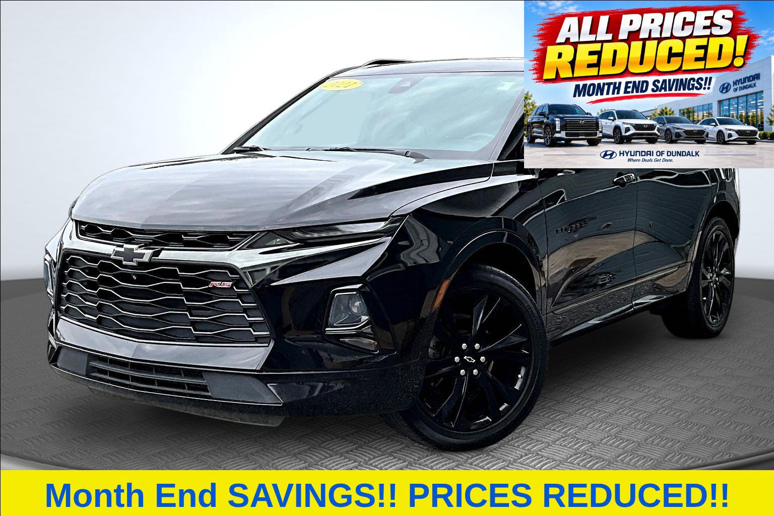 Used 2021 Chevrolet Blazer RS w/ Enhanced Convenience Package