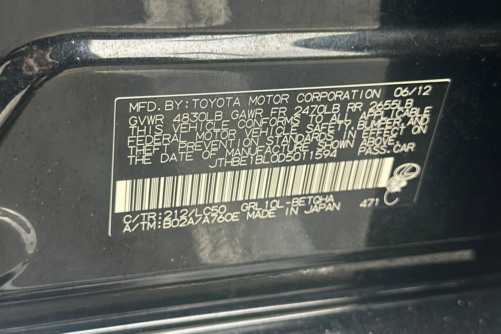 Used 2013 Lexus GS 350 w/ Premium Pkg image 20