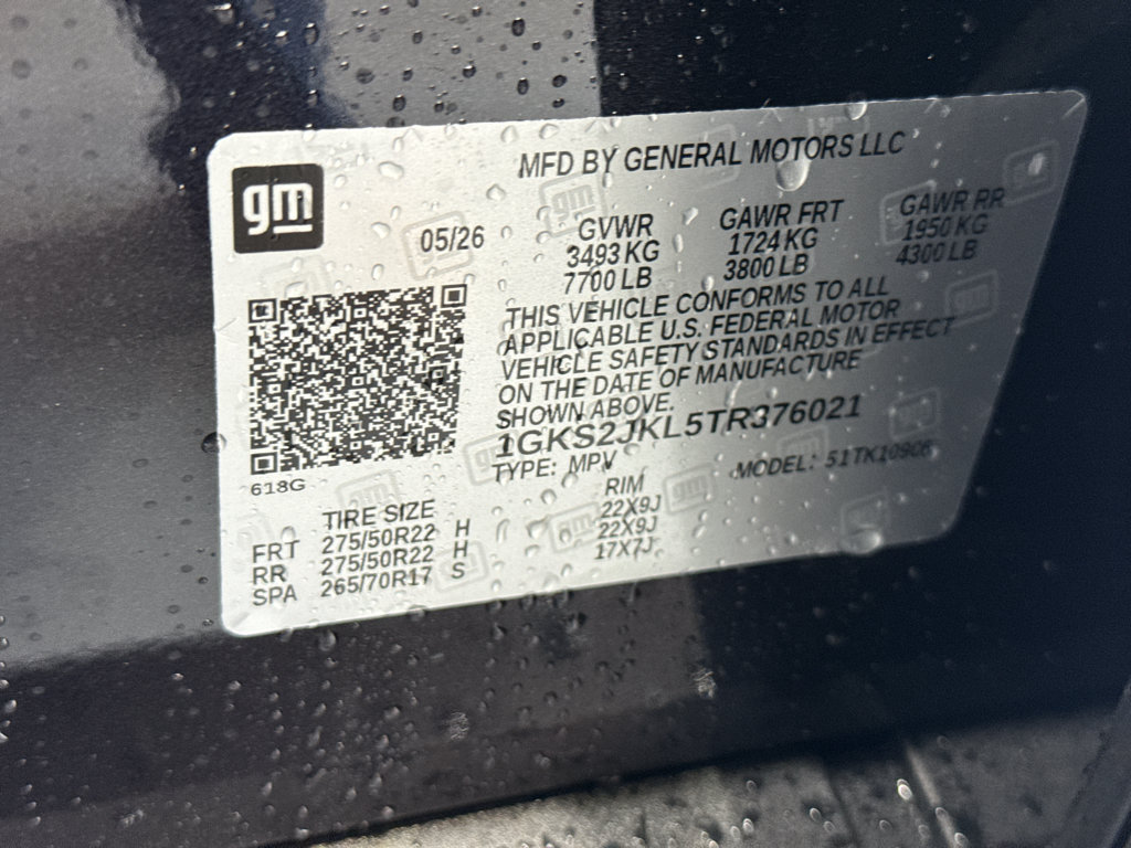 New 2026 GMC Yukon XL Denali w/ LPO, Floor Liner Package AWD/4WD image 45