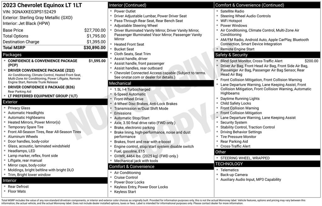 Used 2023 Chevrolet Equinox LT image 21