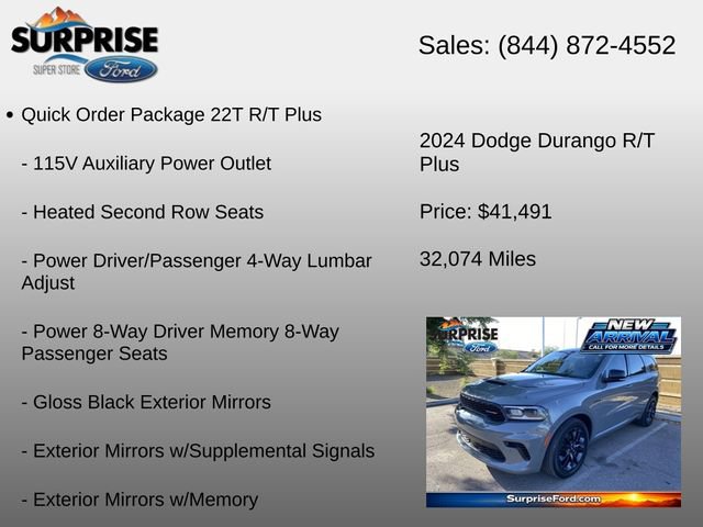 Used 2024 Dodge Durango R/T RWD image 12