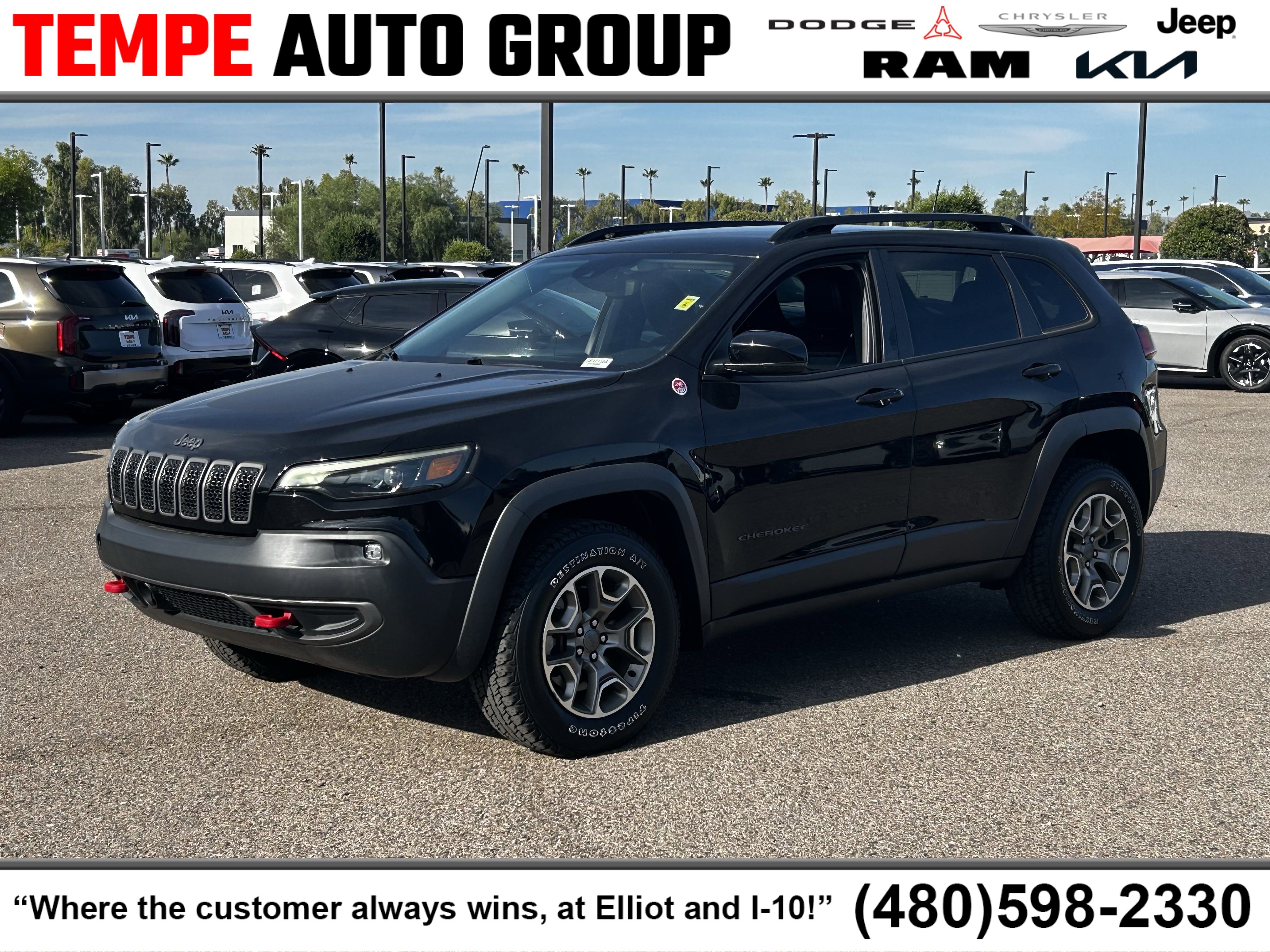 Certified 2022 Jeep Cherokee Trailhawk w/ Comfort/Convenience Group