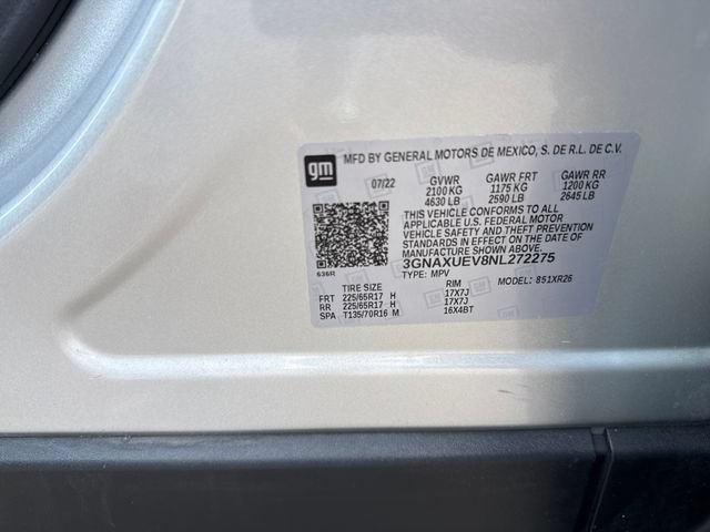 Used 2022 Chevrolet Equinox LT AWD/4WD image 33