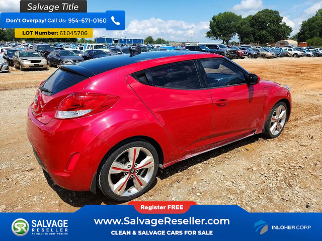 Used 2017 Hyundai Veloster Value Edition FWD image 4