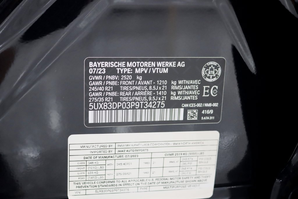 Used 2023 BMW X3 M40i w/ Premium Enhanced Package AWD/4WD image 44