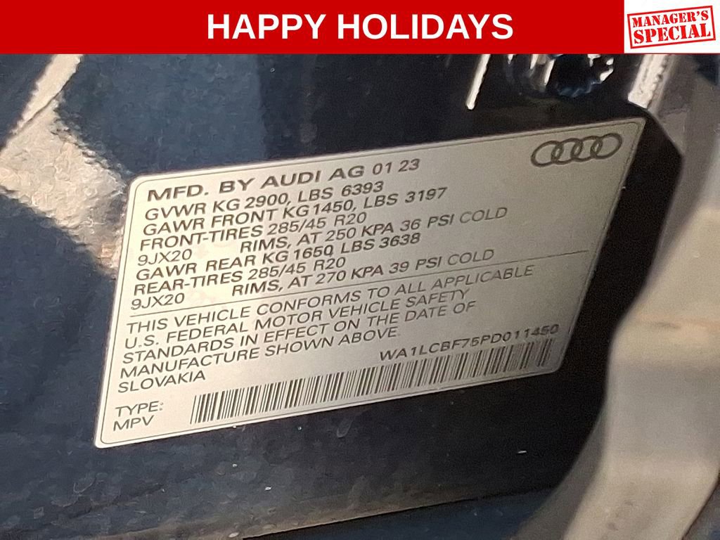 Used 2023 Audi Q7 2.0T Premium Plus w/ Premium Plus Package image 27