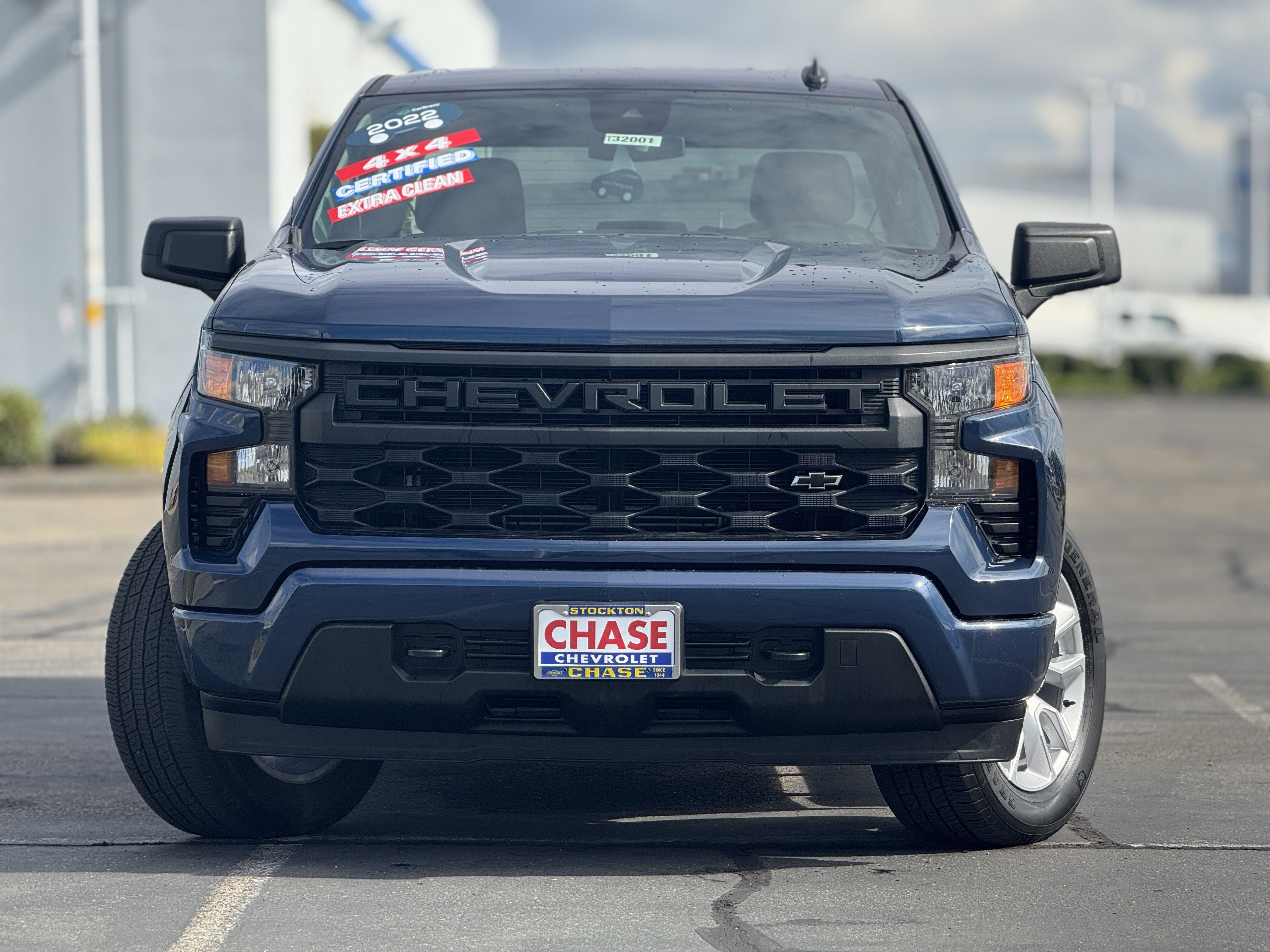 Certified 2022 Chevrolet Silverado 1500 Custom w/ LPO, Dark Essentials Package image 2